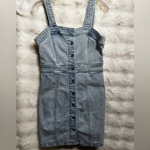 Arizona Jean Company Light Blue Denim Mini Dress